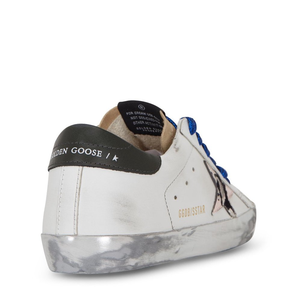 NIB Golden Goose Super-Star Pink Snakeskin Sta rSneaker, 37 - Picture 2 of 4